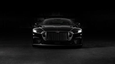 Brabus Bodo, Dark background, 5K, Black cars