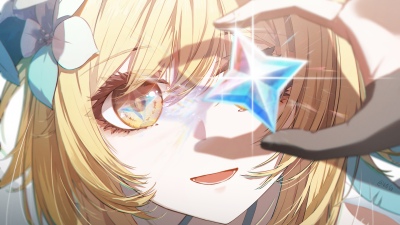 Lumine, Intertwined Fate, Genshin Impact, 5K, Anime girl