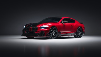 Bentley Continental GT Supersports, Mulliner, 2026, 5K, 8K, Red cars