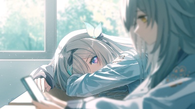 StelleFly, Honkai: Star Rail, Anime girl, Sad mood, Firefly (Honkai: Star Rail)