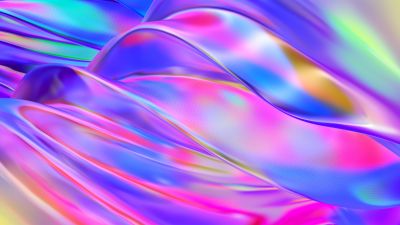Waves, Chromatic, Colorful, Gradients, Silk, 3D, Spectrum