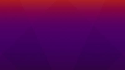 Violet background, Ubuntu Mascot, Stock, 5K, 8K