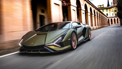Lamborghini Sián FKP 37, Hybrid cars, Sports cars, 2021