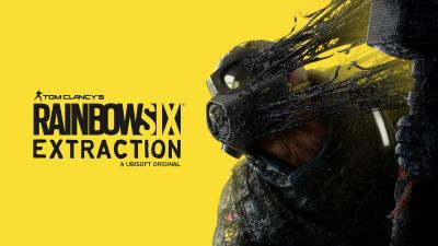 Tom Clancy's Rainbow Six Extraction, E3 2021, 2021 Games, Yellow background, PC Games, PlayStation 4, PlayStation 5, Xbox One, Xbox Series X and Series S