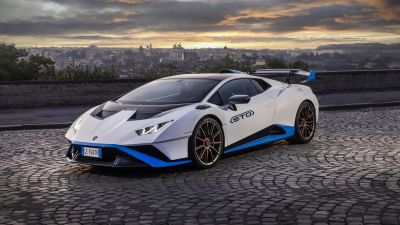 Lamborghini Huracán STO, Supercar, Sports cars, 2021, 5K