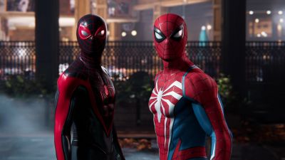 Marvel's Spider-Man 2, 2023 Games, PlayStation 5, Marvel Superheroes, Marvel Comics, Advanced suit, Upgraded suit, Spiderman
