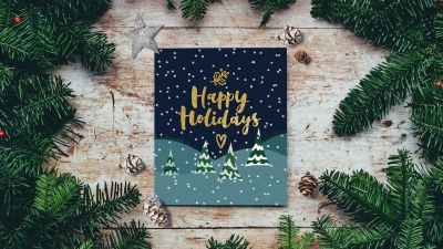 Happy holidays, Merry Christmas, Christmas background, Festival, Greeting Card