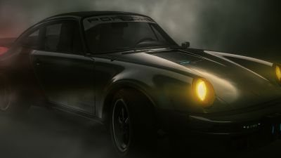 Cyberpunk 2077, Porsche 911 Turbo, 5K