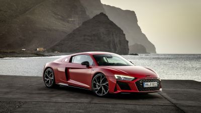 Audi R8 V10 performance RWD, 8K, 2021, 5K