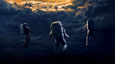 Moonfall, 8K, 2022 Movies, Astronauts, Sci-Fi, 5K