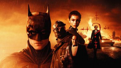 The Batman, Paul Dano, Colin Farrell, Robert Pattinson, Zoe Kravitz, 2022 Movies, DC Comics, 5K, 8K