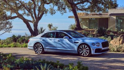Bentley Flying Spur Hybrid, Luxury cars, Hybrid cars, 2022