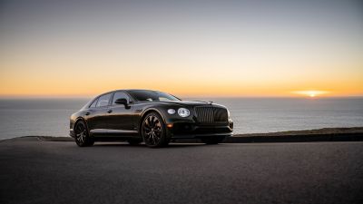 Bentley Flying Spur Hybrid, Hybrid cars, Luxury cars, 5K, 8K, 2022