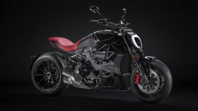 Ducati XDiavel Nera, Limited edition, Sports cruiser, Dark background, 2022