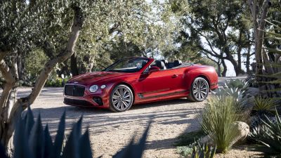 Bentley Continental GT Speed Convertible, Luxury cars, 2022, 5K, 8K