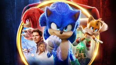 Sonic the Hedgehog 2, Movie poster, 5K, 2022 Movies, Jim Carrey, James Marsden, Idris Elba, Colleen Tika Sumpter, Ben Schwartz, Sonic, Knuckles, Tails