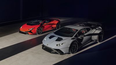 Lamborghini Huracan EVO, Lamborghini Huracán STO, 2022, 5K