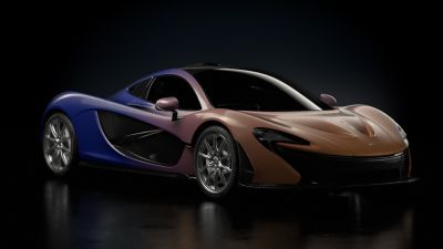 McLaren P1, McLaren NFT Genesis Collection, Supercars, 2022, Dark background
