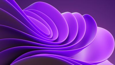 3D background, Purple background, Abstract background, Windows 11