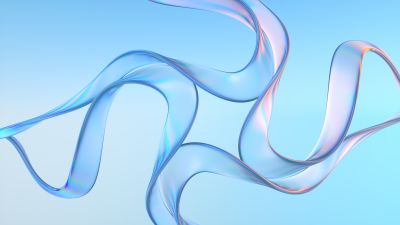 3D background, Light, Glass, Abstract background, Blue background