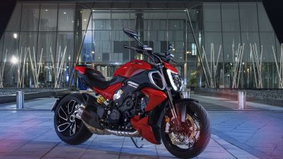 Ducati Diavel V4, Aesthetic, Sports bikes, Muscle cruiser, 5K, 2023, Sport cruiser