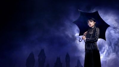 Jenna Ortega as Wednesday Addams, Netflix series, 2022 Series, Wednesday (Netflix)