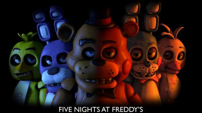 FNAF, Five Nights at Freddy's, Chica (FNAF), Bonnie (FNAF), Freddy (FANF), Animatronics, Toy Freddy, Toy Bonnie, Toy Chica