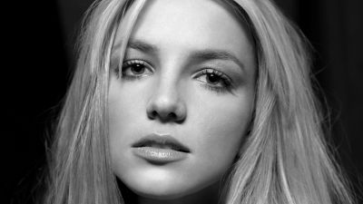 Britney Spears, American singer, Pop singer, Monochrome