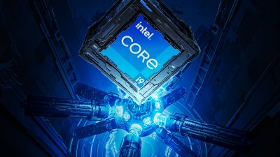 Intel Core i9, Intel processor, Futuristic