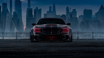 Dodge Charger Hellcat, Performance Sedan, 5K, 8K