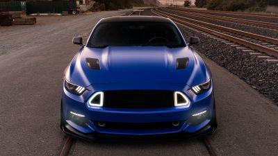 Ford Mustang GT, Muscle sports cars, 5K