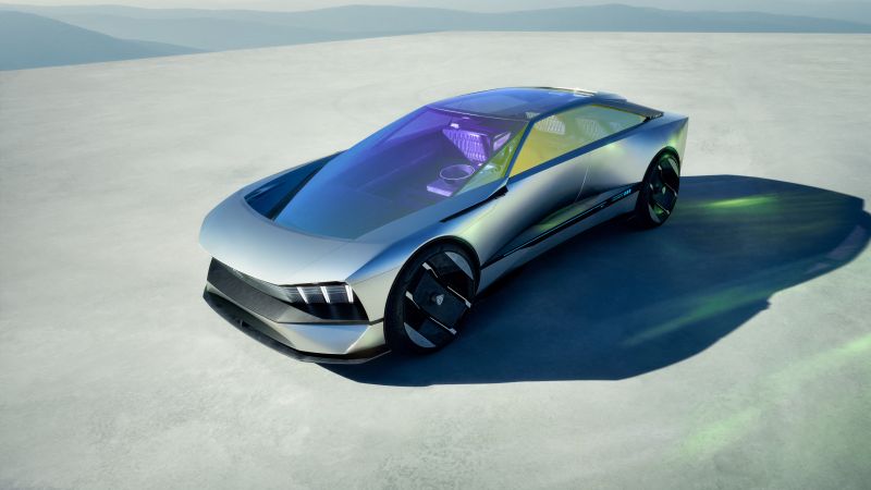 Peugeot Inception Concept, Electric cars, 2023, 5K, 8K, Wallpaper