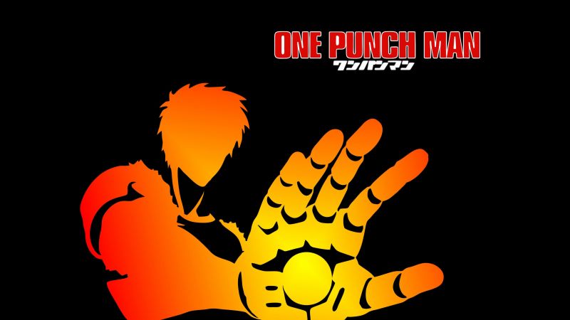 Genos, One Punch Man, Black background