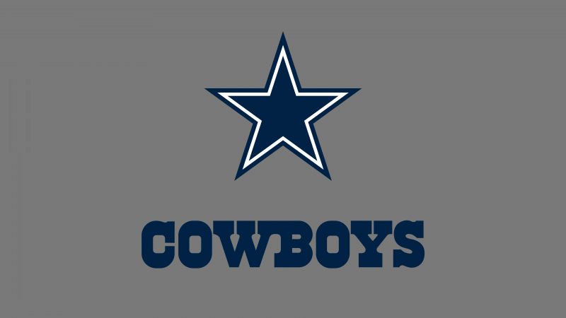 The Cowboys, Dallas Cowboys, American football team, NFL team, 8K, 5K, Grey background
