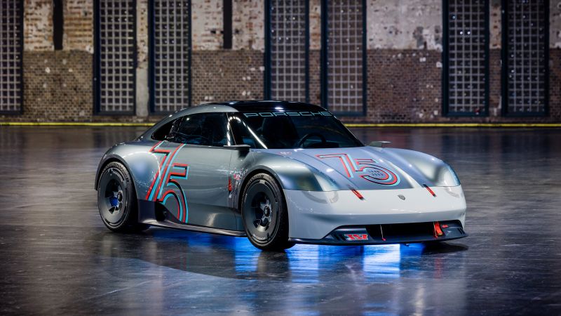 Porsche Vision 357, Concept cars, Sports cars, 5K, 8K