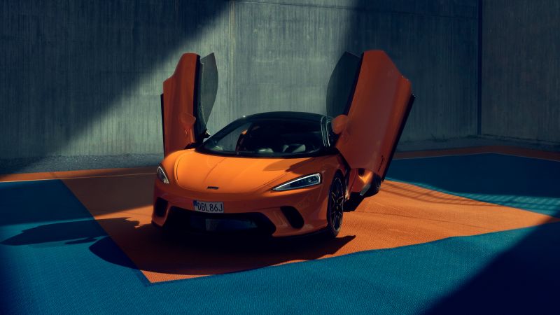 McLaren GT, Sports cars, 5K, Wallpaper