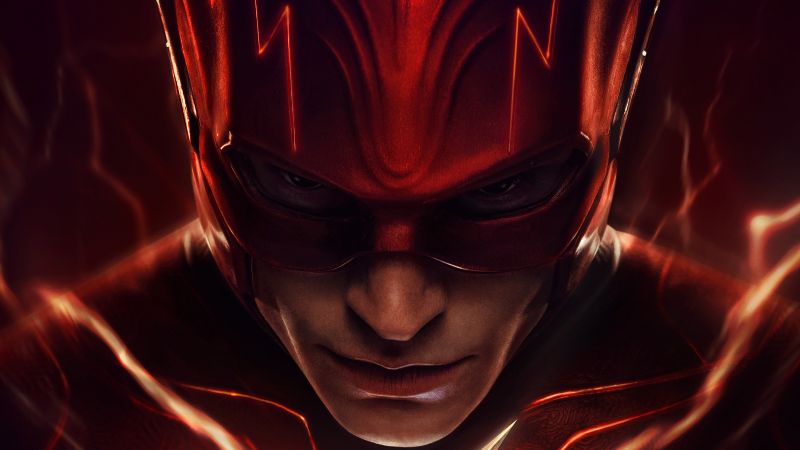 Ezra Miller as Barry Allen, The Flash, 2023 Movies, DC Comics, Wallpaper