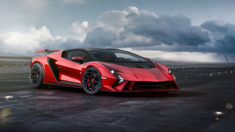 Lamborghini Invencible, One off cars, Sports cars, 5K, 2024, Wallpaper