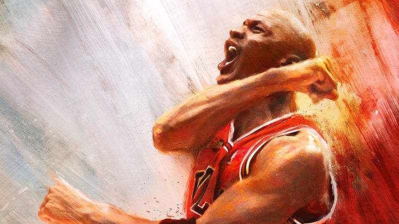 Michael Jordan, NBA 2K23, Basketball game, NBA video game, 2023 Games, Wallpaper