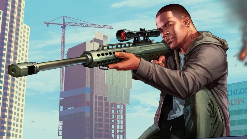 Grand Theft Auto V, Franklin Clinton, GTA 5, Wallpaper