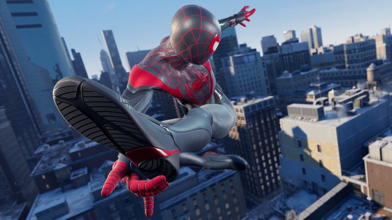 Marvel's Spider-Man: Miles Morales, PlayStation 5, PlayStation 4, PC Games, 5K, Wallpaper