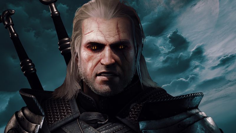 The Witcher 3, Geralt of Rivia, 5K, 8K, Wallpaper