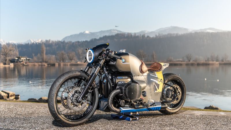 BMW R 18, Iron Annie, Custom motorcycle, 5K, 2023, Wallpaper