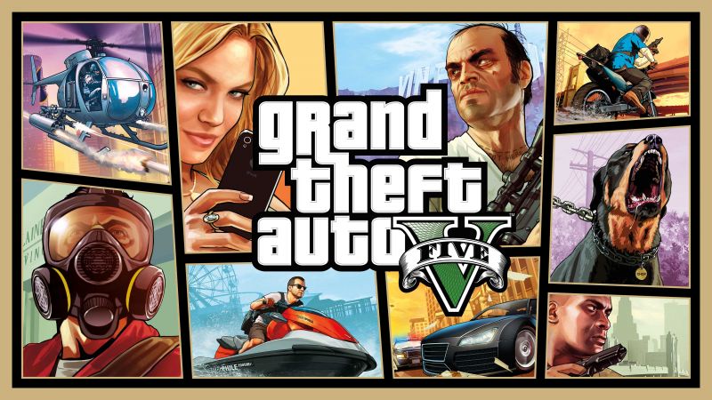 Grand Theft Auto V, GTA 5, Michael De Santa, Townley, Franklin Clinton, Trevor Philips, Wallpaper