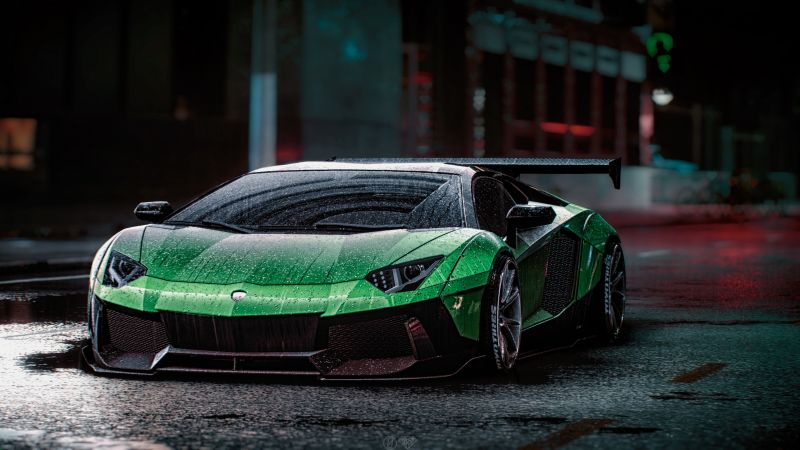 Lamborghini Aventador S, Need for Speed, NFS, Wallpaper