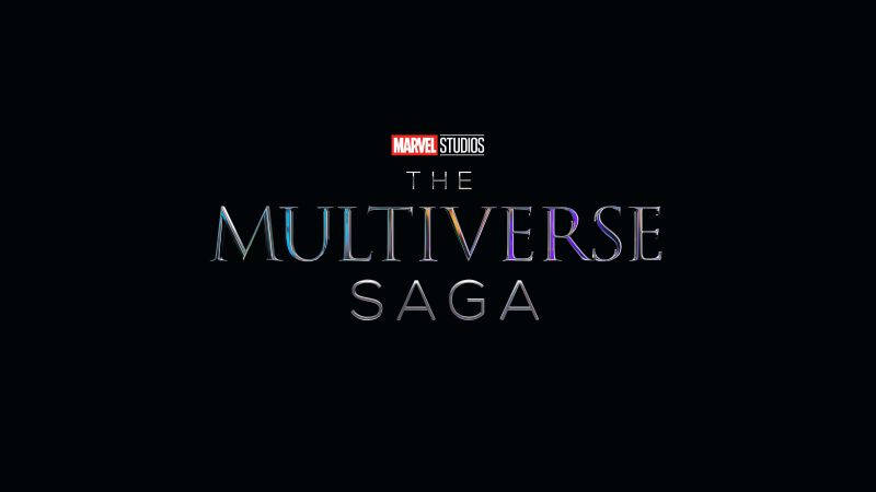 The Multiverse Saga, Marvel Cinematic Universe, Phase Four, 5K, Black background, Wallpaper