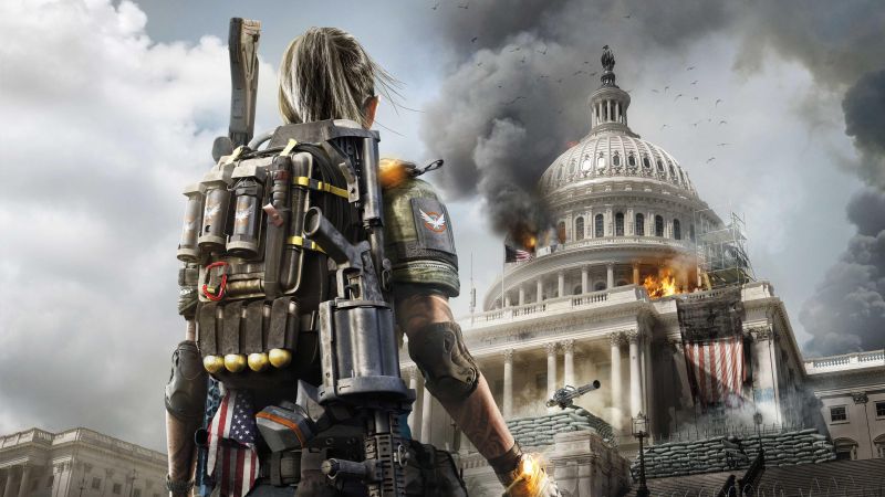 The Division 2, PC Games, PlayStation 4, Xbox One, Google Stadia, Amazon Luna, Wallpaper