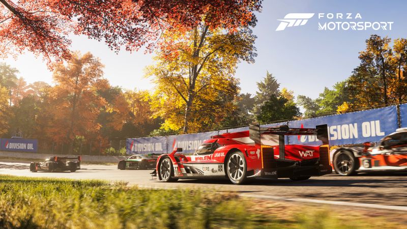 Forza Motorsport, Cadillac V-LMDh, Race cars, 2023 Games, Wallpaper