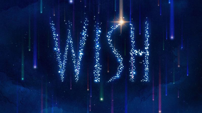 Wish, Disney movies, 2023 Movies, Animation, Blue, Wallpaper