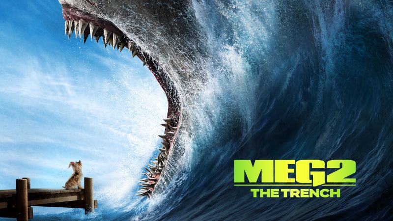 Meg 2: The Trench, 2023 Movies, Wallpaper
